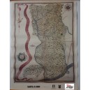 GEOGRAFIA DELLA DIOCESI DEl VESCOVADO DI REGGIO IN LOMBARDIA (68 X 49 stampa )