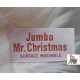 JUMBO   Mr CHRISTMAS  -  Maxi peluche   RUSS BERRIE UK  LTD  /  anni '90 - USATO