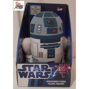 STAR WARS   R2-D2  / peluche parlante  /  con scatola originale  -  NUOVO