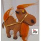DROMEDARIO  FLOCCATO   Peluche   -  anni   '70 -   18  X  15 cm.  USATO  VINTAGE