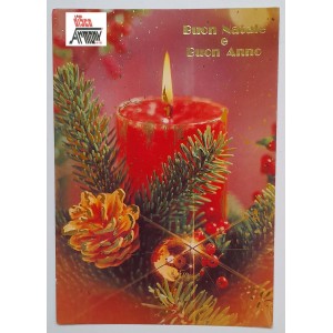 Cartolina  "BUON NATALE e BUON ANNO"    (Nuova  -Vintage - non viaggiata)