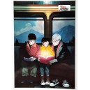 Cartolina  "BUON NATALE " con poesia di Dino Buzzati   sul retro   (Nuova)