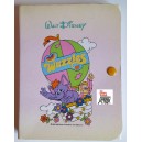 Carpetta WUZZLES - Walt Disney - 1985 / Usata (come da foto)