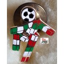 "CIAO - MONDIALI  ITALIA  '90" ORO  18KT  Spilla /pins   -  Nuova