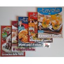 In TAVOLA - 5 riviste allegate a Sorrisi e Canzoni TV anno 2008 (come nuovo)