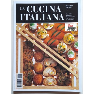 La CUCINA ITALIANA  n. 3   -Marzo  1995   (Mensile di gastronomia)