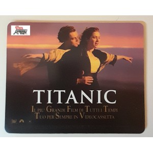 TITANIC   -   Tappetino mouse  promo film VHS   NUOVO