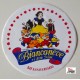 BIANCANEVE e i  SETTE NANI   50°  ANNIVERSARIO   Adesivo WALT DISNEY   (9  cm )