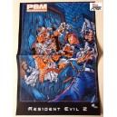 RESIDENT EVIL 2 - poster bifacciale allegato a PSM - NUOVO
