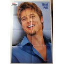 BRAD PITt  / LE PIU' GRANDI STAR DEL SECOLO  1960  -  2000  /  Poster