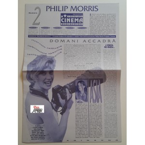 CRONACA FAMILIARE   (poster)  PHILIP MORRIS  Progetto CINEMA   n. 2   Nuovo
