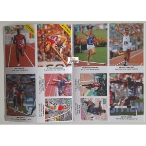 I CAMPIONI DEGLI ANNI '90 -   10   figurine   adesive  -SORRISI e CANZONI TV