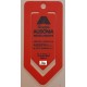Fermacarte  promo in plastica  "Assicurazione  AUSONIA"   / 15,0  X 7,0 cm