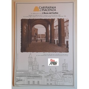 "Cartolina  storica di REGGIO EMILIA  " collezione  del    il RESTO  del CARLINO  PORTICO DEL SANTUARIO..