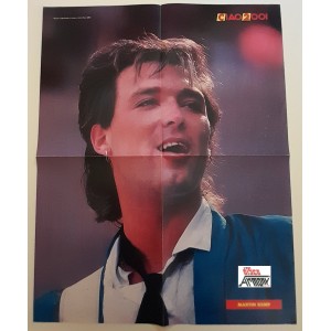 MARTIN KEMP   - poster  bifacciale  allegato  a  CIAO   2001    n. 52  -  Nuovo