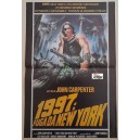 1997  FUGA DA NEW YORK   (locandina  film   allegata a rivista  "ONE" )