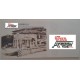 Cartoline promozionali con vedute vecchia SORBOLO  (PR)  2 pezzi / 21,0X 10,0 cm