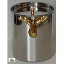 SECCHIELLO PER GHIACCIO  ATHOLL   MAISON  by  PREMIER   acciaio inox effetto oro
