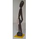 SCULTURA  in legno  intagliata  a  mano  / artigianato caraibico    NUOVO