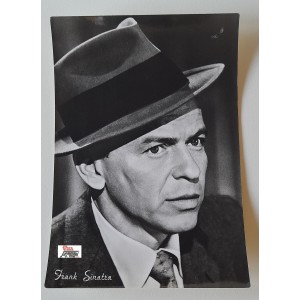 FRANK  SINATRA     -   Foto  -  Cartolina  in  B/N      (nuova )