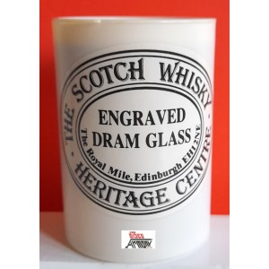 SCOTCH  WHISKY GLASS HERITAGE CENTRE -  bicchiere nuovo con confezione originale