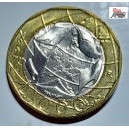 Moneta  Lire 1000 - 1997  REPUBBLICA   ITALIANA  con Errore di conio (Circolata)