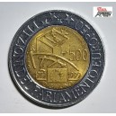 Moneta  Lire 500 / 1979 -  1999  ELEZIONE DEL PARLAMENTO EUROPEO  (Circolata)