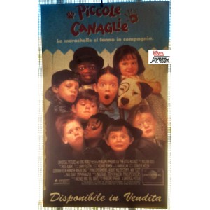 "PICCOLE CANAGLIE"  -   vetrofania   promo  VHS  del   1995