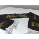 Sciarpa  AC/DC  - Nera con scritta dorata