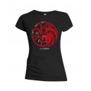 GAME Of THRONES   -Fire  and Blood  -Targaryen (T-Shirt Unisex Tg. xL)