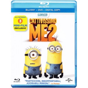 CATTIVISSIMO  ME 2 (Blu-Ray+dvd+digital copy)