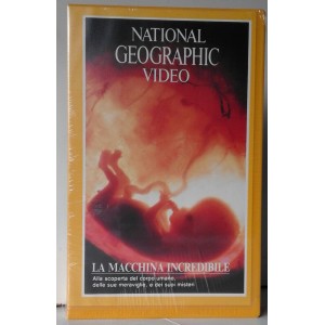 LA MACCHINA INCREDIBILE 1989 NATIONAL GEOGRAPHIC  (vhs) 