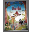 poster Serigrafato del film "BAMBI" della Walt Disney