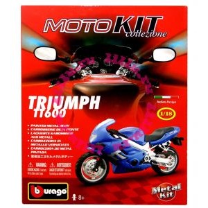 Bburago  -  TRIUMP TT600  ( Moto kit collezione)